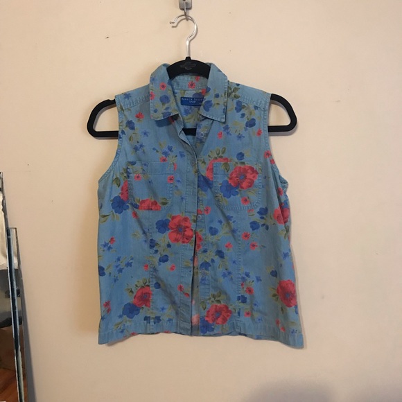 Karen Scott Tops - 5/$25 Karen Scott | Size PS. Button Down Denim